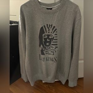 Last Kings Crewneck Grey Size XL